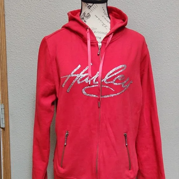 studded hoodie womens harley davidson pullover hoodie